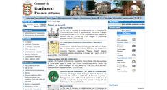 Desktop Screenshot of comune.buriasco.to.it